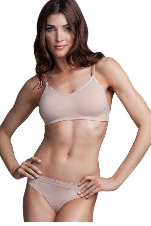 Silky Dance wear Seamless, clear back & straps Bra for Adults