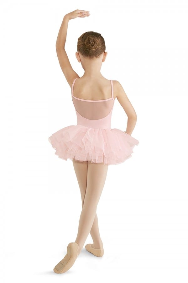 Mirella Cord Mesh Camisole Tutu Leotard - Image 2