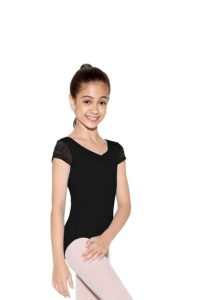 black ballet outfit for a teenage dancer