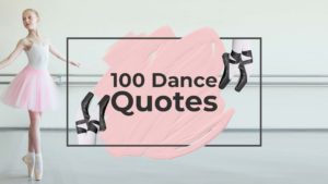 100 dance quotes