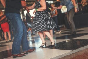 1950s style dancing