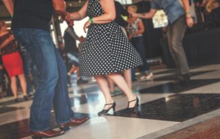 1950s style dancing