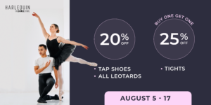 discount on the dance store