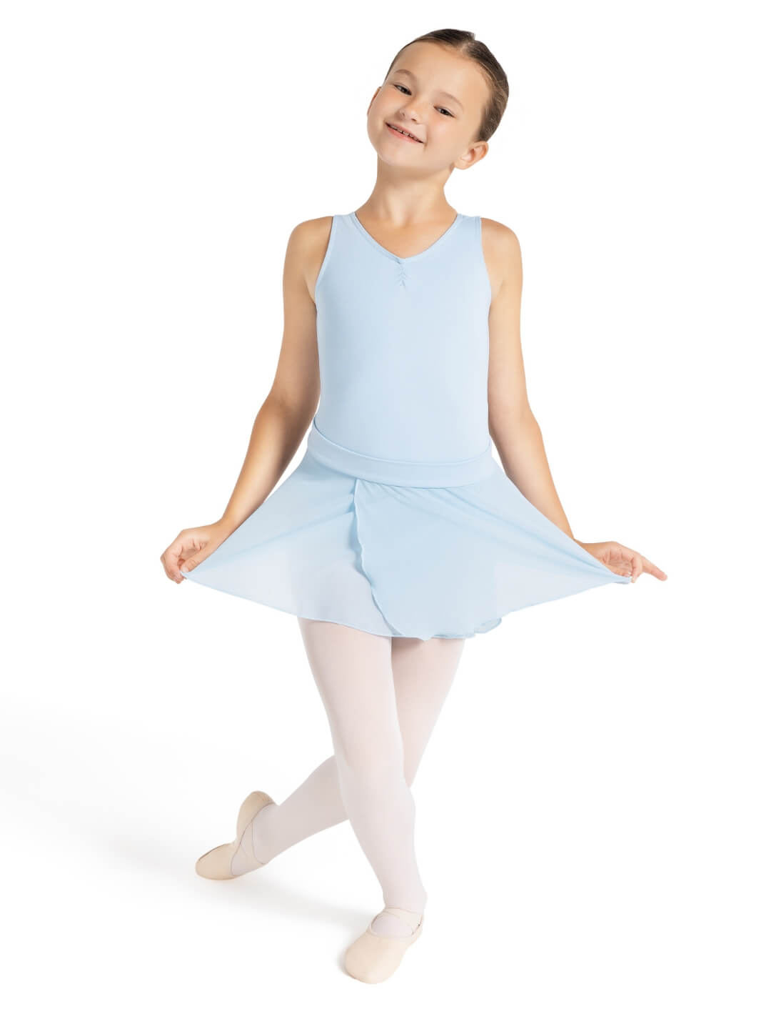 Capezio Pull On Chiffon Skirt