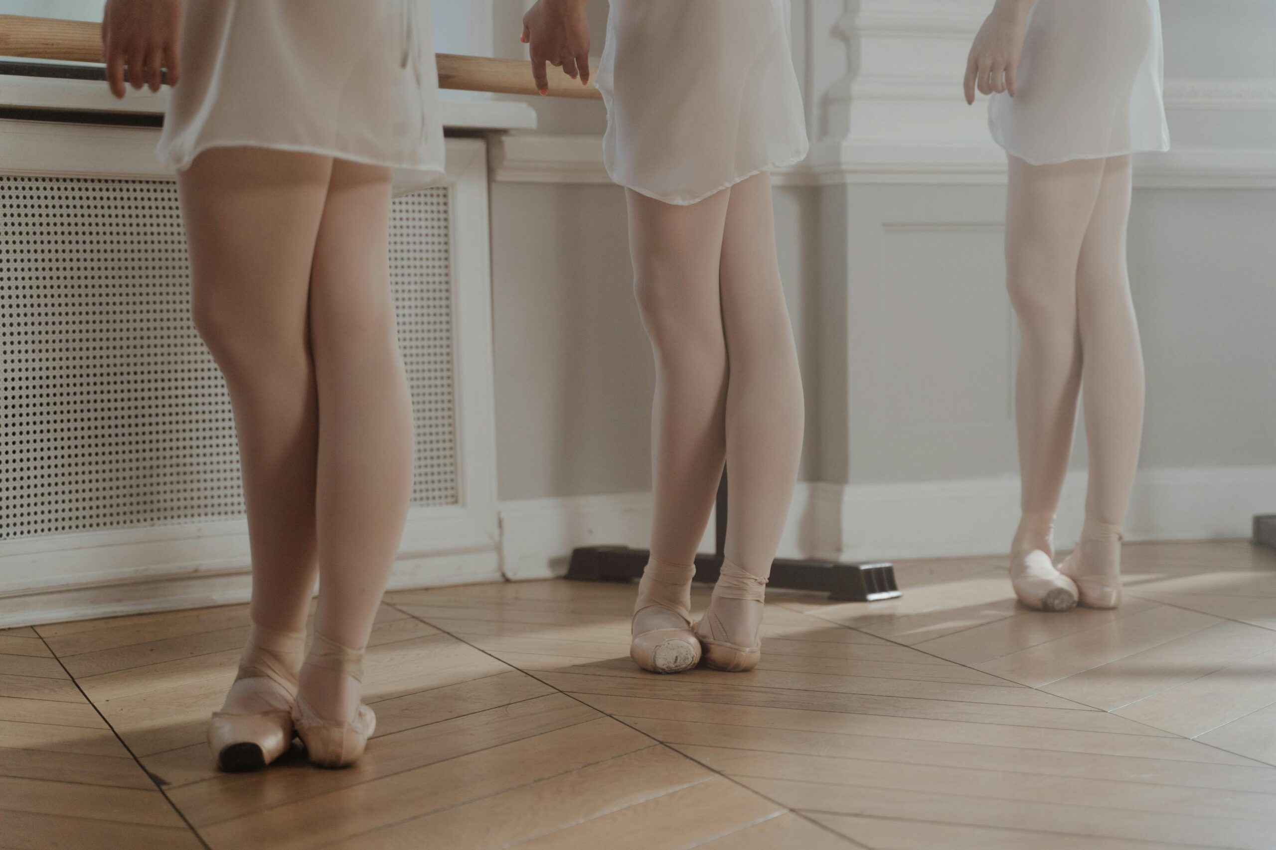 natural light ballet dancers ballerinas studio barre
