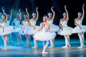 swan lake ballerina performance stage tutu
